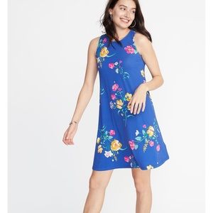 NWT!! Old Navy Floral Knit Swing Dress